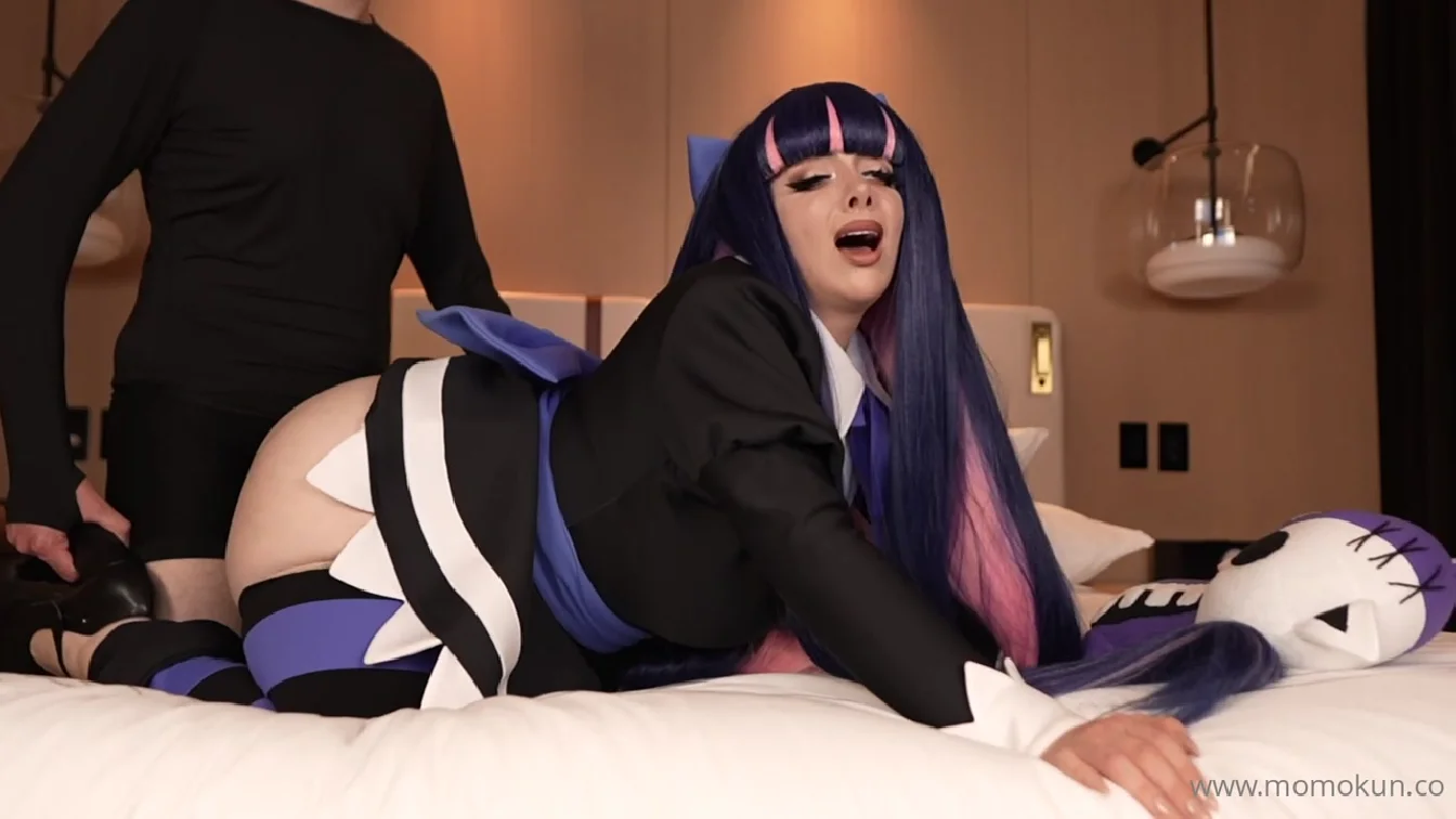 OnlyFans Momokun Aka Mariah MalladStocking Love Hotel With A Fan Plastic Dildo XXX
